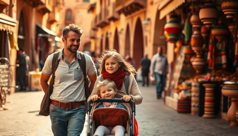 Explore Marrakech with a Stroller or Small Children