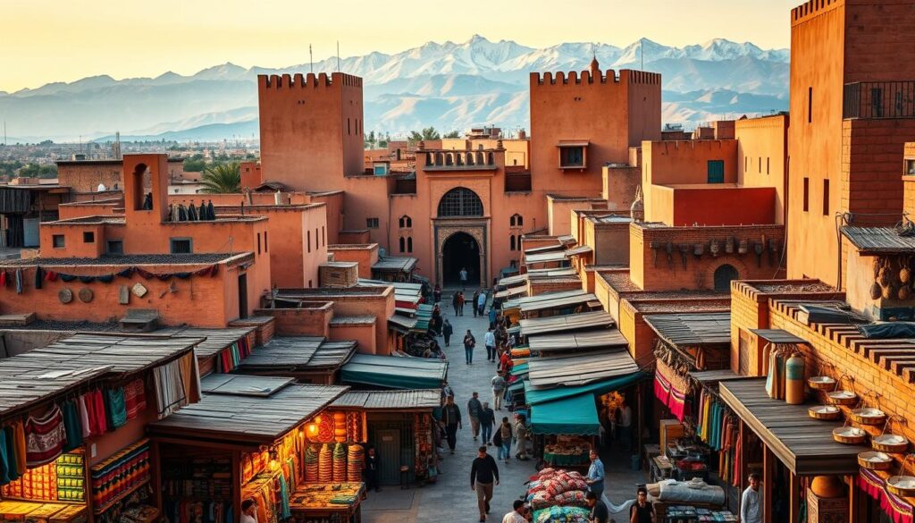 Marrakech Souks Map