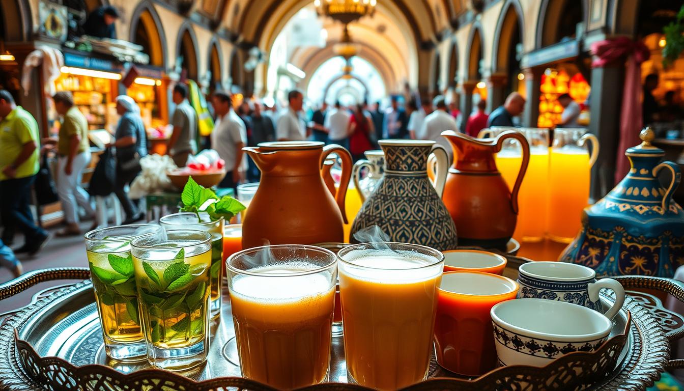 Traditional Moroccan Drinks
