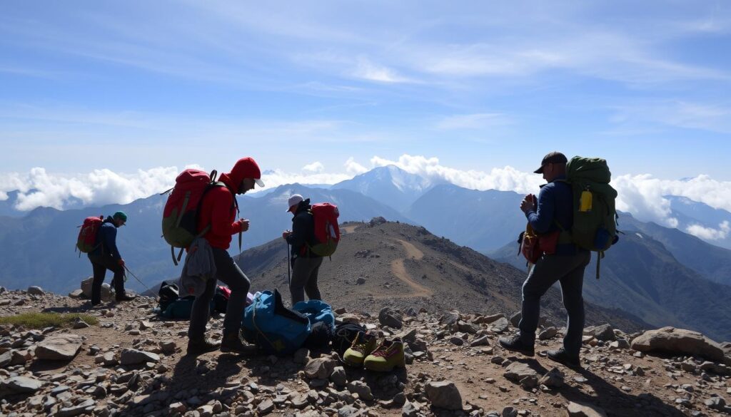 Toubkal National Park hiking preparations Toubkal National Park hiking preparations