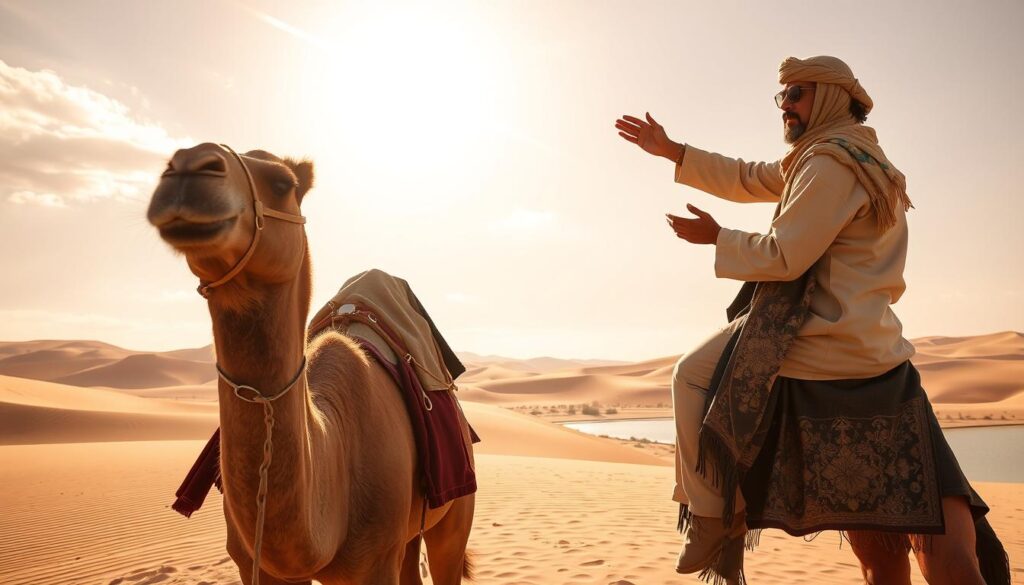 camel riding techniques